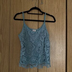 Mossimo Supply Co. Lace Camisole - Teal